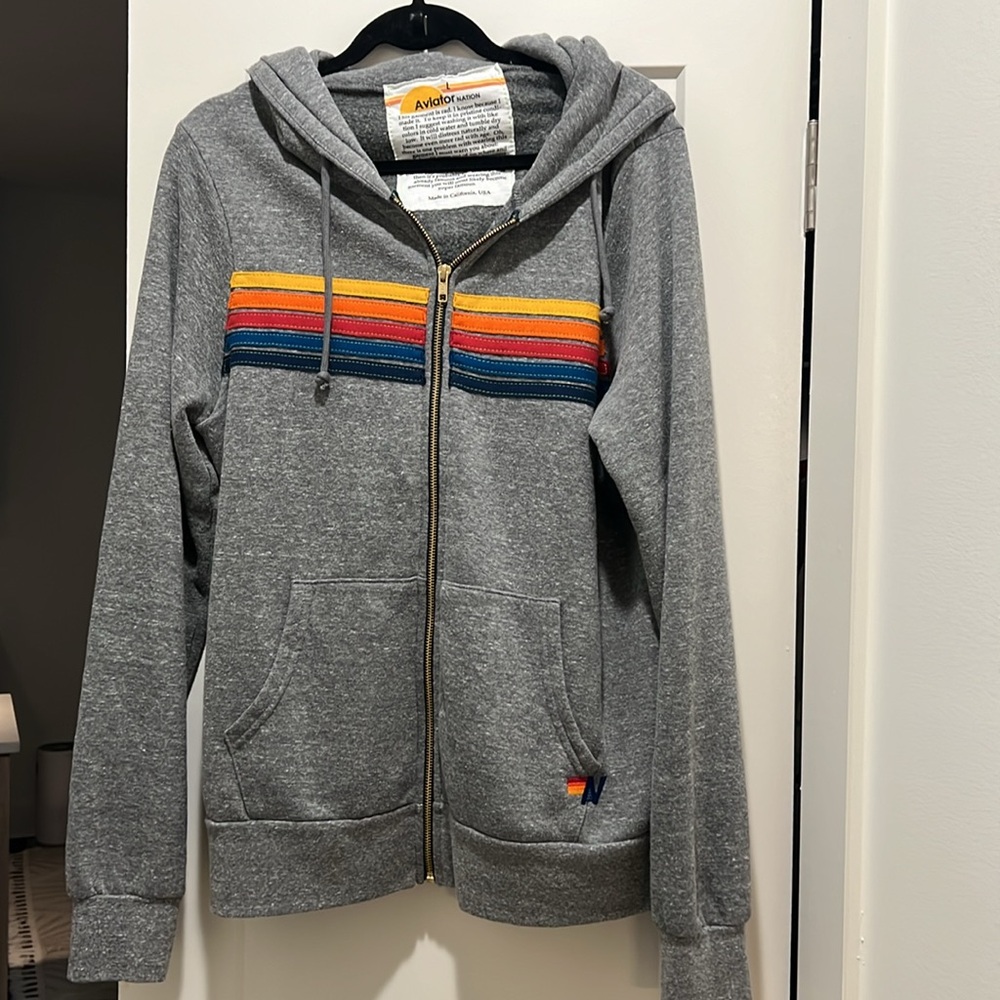 Aviator Nation Large Woman’s Zip Up